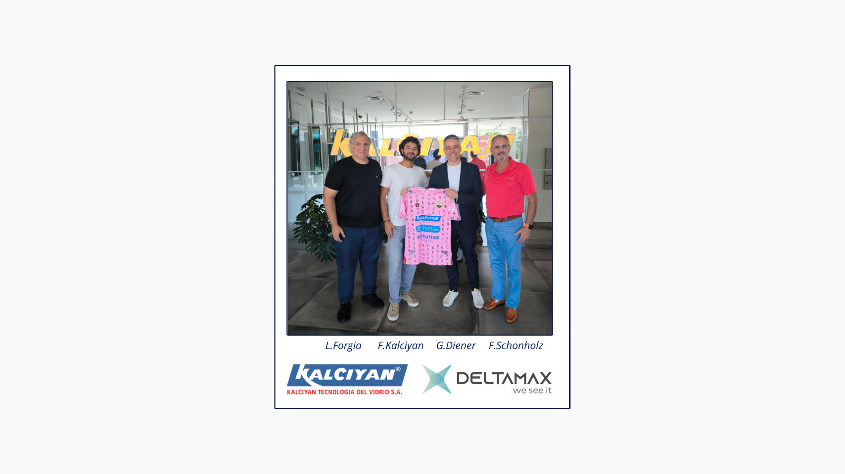 New client in Argentina – KALCIYAN TECNOLOGÍA DEL VIDRIO S.A.